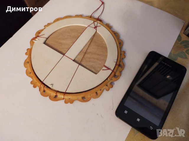 Ретро соц. огледалце, снимка 2 - Антикварни и старинни предмети - 54164701