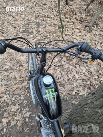 Продавам веломотор с чисто нов двигател 80 сс най добро качество, снимка 8 - Велосипеди - 53942601