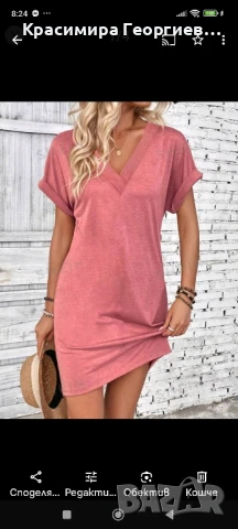 Летни къси рокли -размери М/L, снимка 10 - Рокли - 50673369