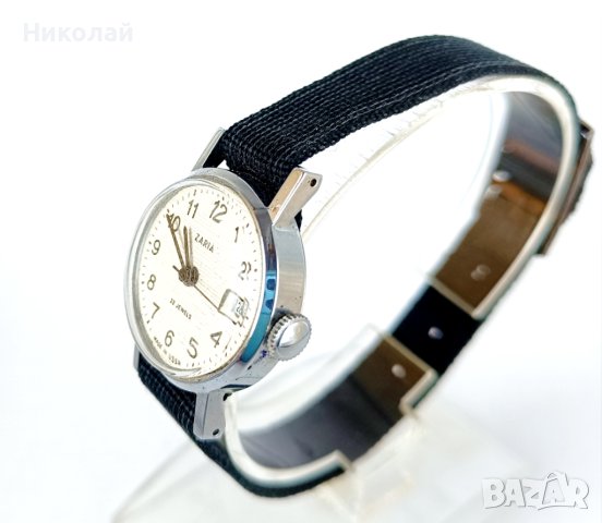 ZARIA ЗАРЯ- дамски механичен часовник , снимка 2 - Дамски - 42753494