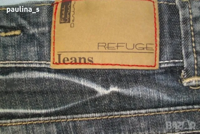 Два различни броя / Винтидж / Дънкови бермуди "College Clan" и "Refuge Denim" , снимка 16 - Къси панталони и бермуди - 15228629