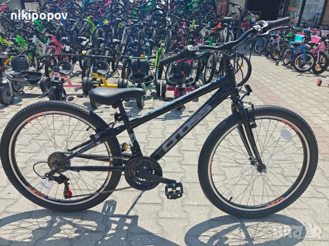 CROSS Велосипед 24" SPEEDSTER черен, снимка 2 - Велосипеди - 56530122