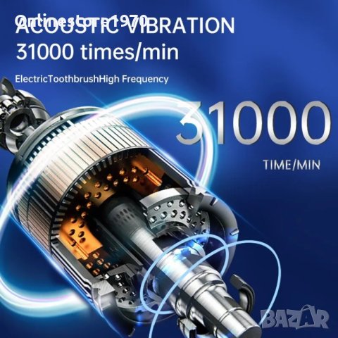 Eлектрическа четка за зъби Sonic Tooth brush 3100 с 5 функций  на почистване , снимка 5 - Други - 42155535