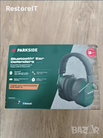 Parkside PKB5B2 - Bluetooth антифони/слушалки, снимка 1 - Други инструменти - 48933129