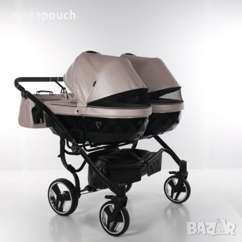 Бебешка количка Junama Fluo line Duo 2в1, 3в1 НОВА, снимка 6 - Детски колички - 42082199