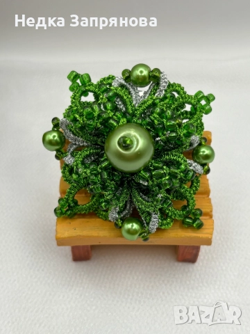 Брошка Ръчно изплетена Уникален акцент за всеки стил Различни цветове по поръчка , снимка 14 - Други - 52713472