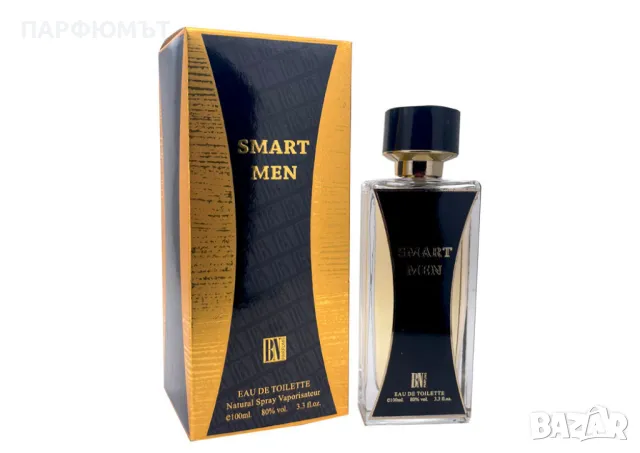 Мъжки парфюм SMART MEN EDP 100ml, снимка 2 - Мъжки парфюми - 49670407