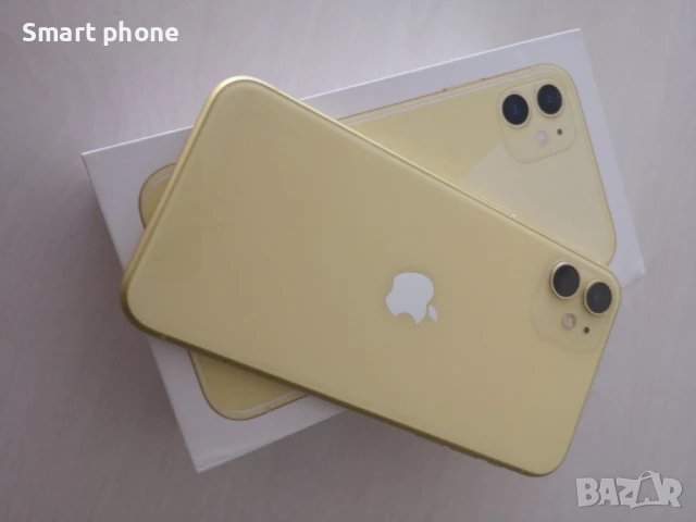 Iphone 11 Yellow /100%Battery health , снимка 5 - Apple iPhone - 50888836