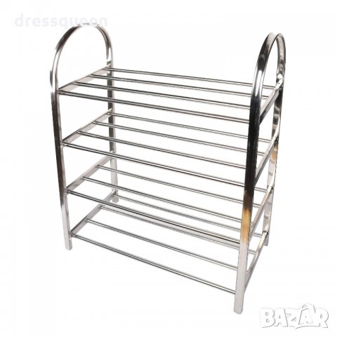2480 Стелаж за обувки Метален с 5 и 6 рафта, снимка 10 - Други стоки за дома - 30760884