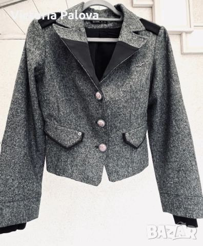 Елегантно късо сако LYNNE FASHION CHIC, снимка 8 - Сака - 52317732