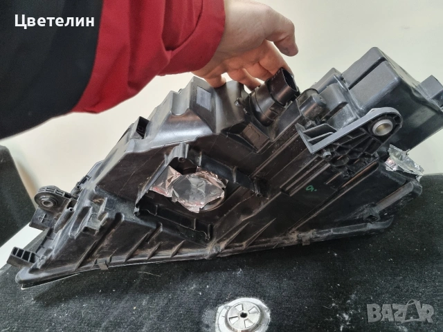 Десен фар Skoda Octavia LED desen far шкода Октавия лед, снимка 8 - Части - 53212604