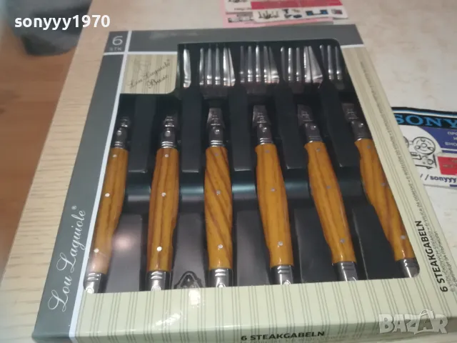 LAGUIOLE FRANCE-NEW 6БР ВИЛИЦИ 0610240930, снимка 2 - Колекции - 47479625