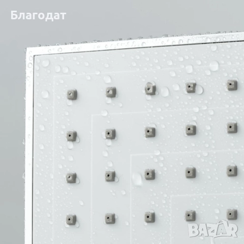 Хромиран горен душ комплект, смесител тип дъждовен душ Schütte, снимка 5 - Душове - 52402299