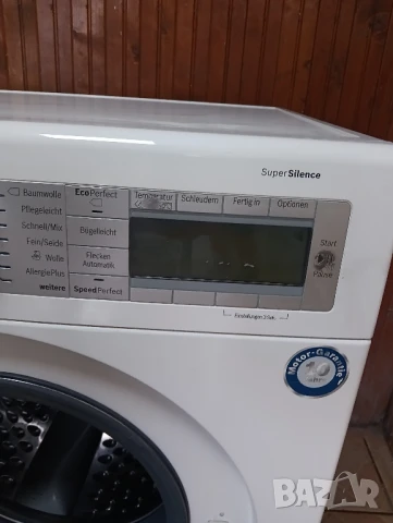 Комплект пералня и сушилня с термопомпа Бош Bosch Home Professional 8кг А+++ Made in Germany , снимка 2 - Перални - 51424907