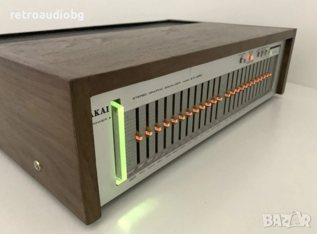 🔉Колекционерски най-висок клас стерео графичен еквалайзер AKAI EA-G90 с дървен кабинет🔉, снимка 4 - Ресийвъри, усилватели, смесителни пултове - 52942630