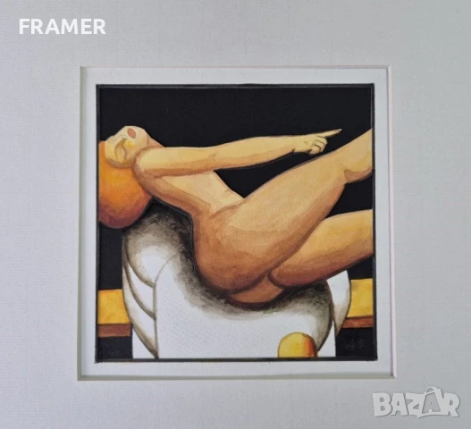 Димитър Буюклийски – Мичи /1943 – 2022/ "Голо тяло" 2019г., снимка 3 - Картини - 50505691