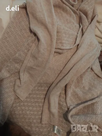 ZADIC&VOLTARIELUXE Size M 100% Кашмир Прекрасна ажурена жилетка, снимка 2 - Жилетки - 49465218