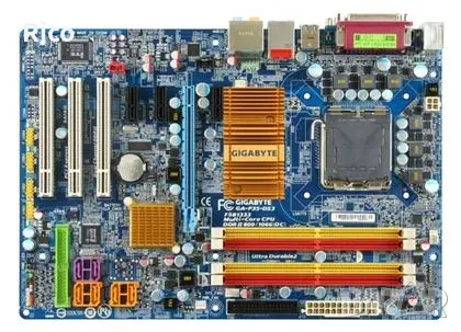 Комплект Gigabyte GA P35 DS3, Xeon L5408 - 4 ядра, Cooler Master, ddr 4gb, снимка 1