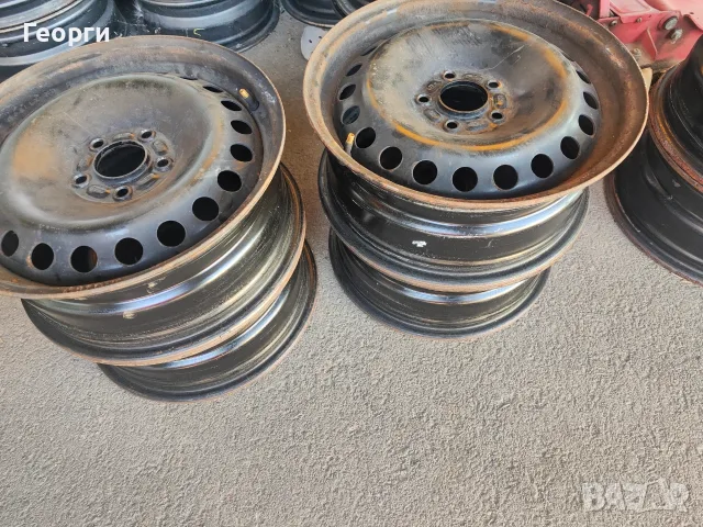 4бр.железни джанти за Ford 16цола, снимка 4 - Гуми и джанти - 55841517
