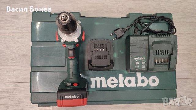 Акумулаторен Винтоверт Metabo BS 14.4 LT Impuls, снимка 5 - Винтоверти - 39131853