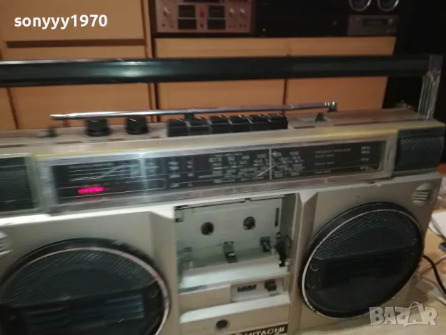 HITACHI TRK-7011E 0202251613, снимка 4 - Радиокасетофони, транзистори - 48930989