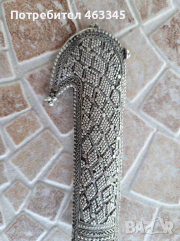 Нож, кама, кинжал, йеменска шафра, снимка 2 - Антикварни и старинни предмети - 51085258