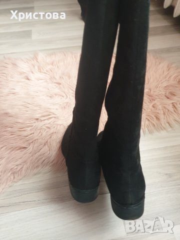 Чизми велур 39 номер за преходни сезони - 38,00лв., снимка 5 - Дамски ботуши - 42564819