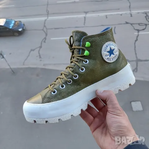 кецове / маратонки Converse Chuck Taylor As Lugged Winter Gore-Tex  номер 39 ,5 водоустойчиви , снимка 6 - Маратонки - 48622795
