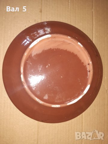 Стара голяма красива керамична чиния , пано, снимка 3 - Антикварни и старинни предмети - 37445879
