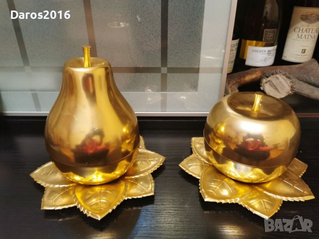 Комплекти чаши за ром, алуминий, снимка 2 - Антикварни и старинни предмети - 39829892