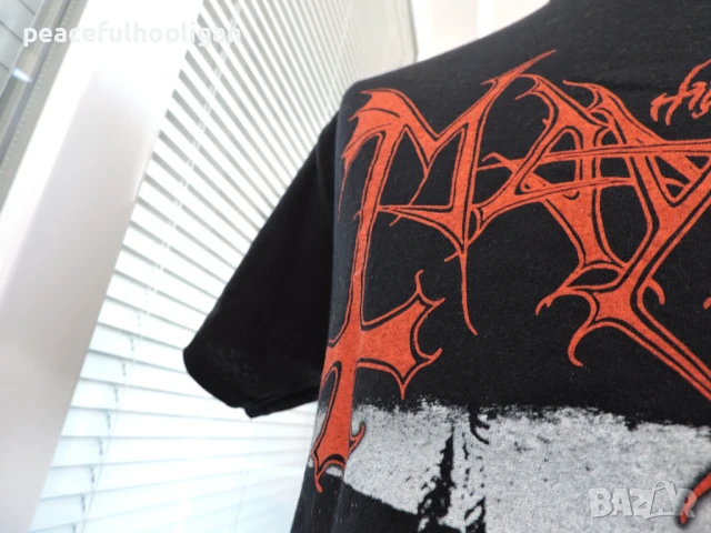 Mayhem Deathcrush T-Shirt OFFICIAL - метъл тениска размер S/M, снимка 7 - Тениски - 50837374