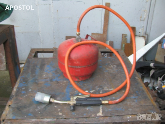 Газова бутилка в комплект с горелка