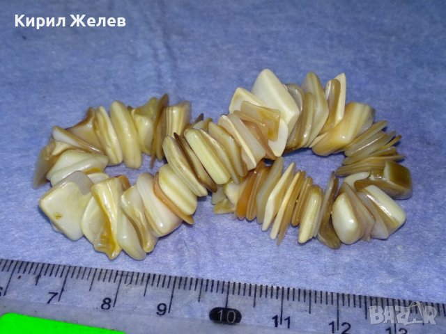 ХИПАРСКА ЛЯТНА ПЛАЖЕН СТИЛ ГРИВНА от МИДИЧКИ СЕДЕФ ХЕНД МЕЙД АРТ БИЖУ 37131