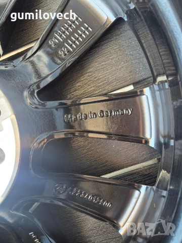 Оригинални Джанти Мерцедес 18 цола GERMANY , снимка 10 - Гуми и джанти - 54244014