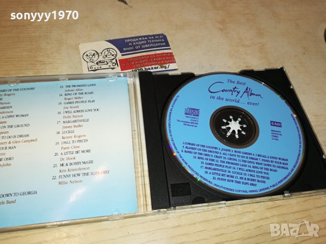 COUNTRY ALBUM CD 1810231106, снимка 2 - CD дискове - 42620363