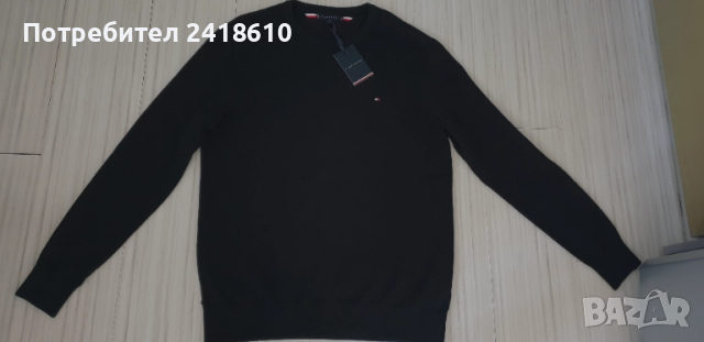 Tommy Hilfiger Cotton / Knit Mens Size XL НОВО! ОРИГИНАЛ! Мъжки Памучен Пуловер!, снимка 2 - Пуловери - 52007984