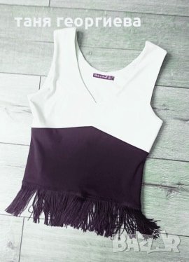 нежен потник с ресни, снимка 2 - Потници - 29721847