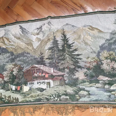 Старинен ковьор,пано за стена, снимка 5 - Антикварни и старинни предмети - 49039861