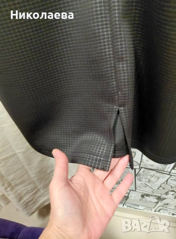 Кокетна Макси Рокля в черно с размери :58,60,62!, снимка 6 - Рокли - 53381343