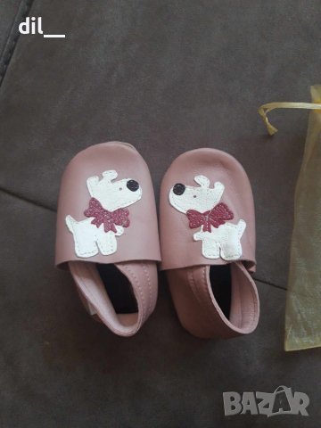 НОВИ! Пантофки Nenito естествена кожа размер 21-22