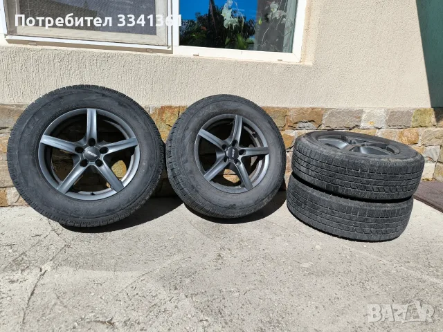 4 бр зимни гуми PIRELLI с ал. джанти 16" от Mitsubishi Outlander