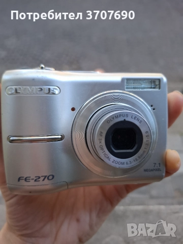 Компактен дигитален фотоапарат Olympus FE-270, снимка 2 - Фотоапарати - 52560836