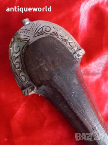 Сребърен Ханджар  Кумая ,Кама  Маркировка, снимка 2 - Антикварни и старинни предмети - 53128971