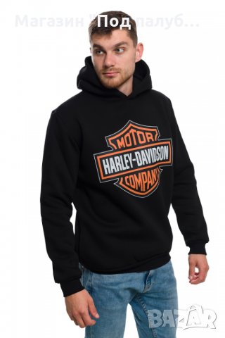 Нови мъжки и дамски дрехи и аксесоари HARLEY DAVIDSON, маски,  потници,тениски, суичъри,шапки, снимка 10 - Други - 29961745