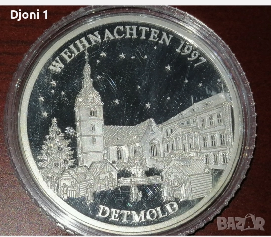 Сребърен Weihnachtstaler 1997