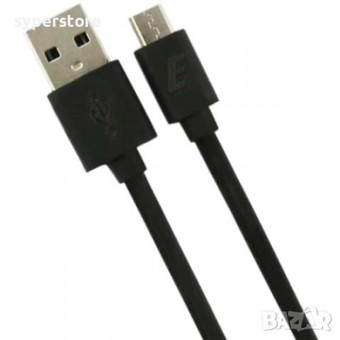 Кабел Micro USB към USB Digital One SP00419 - 2m Оплетка плосък Samsung, Huawei, Xiaomi, Nokia