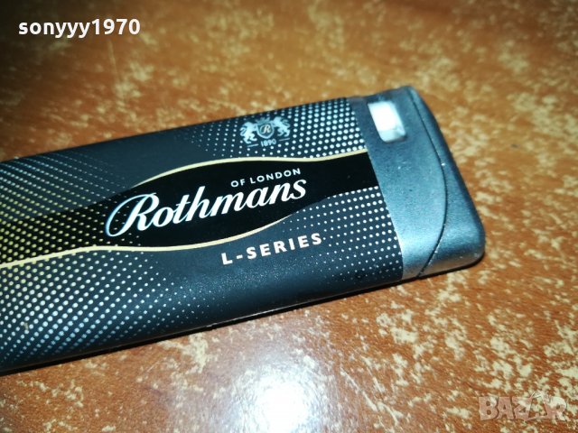 метална запалка rothmans 0201211625, снимка 5 - Колекции - 31278608