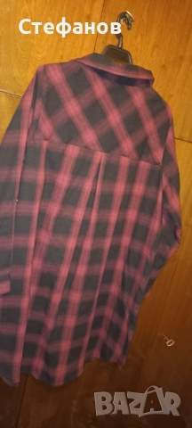 Красива ,карирана, дамска ,макси туника тип риза на Janina , снимка 7 - Туники - 52726899