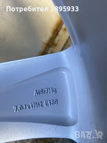 Оригинални джанти на VW Sharan 7N SEAT Alhambra 17”, снимка 10 - Гуми и джанти - 56235190