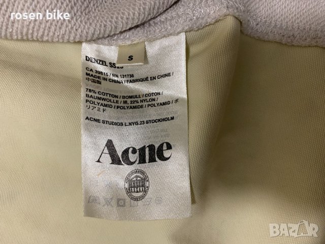 ''Acne Studios''оригинален памучен суичър S размер, снимка 4 - Суичъри - 39533841